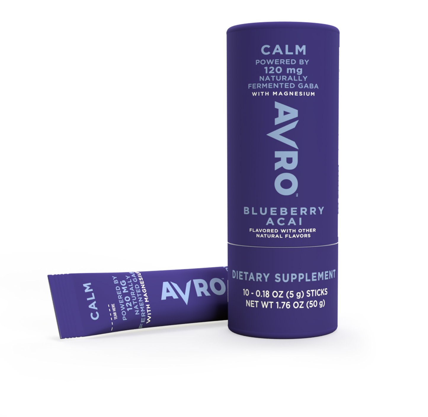 AVRO Life Clam Tube - Blueberry Acai