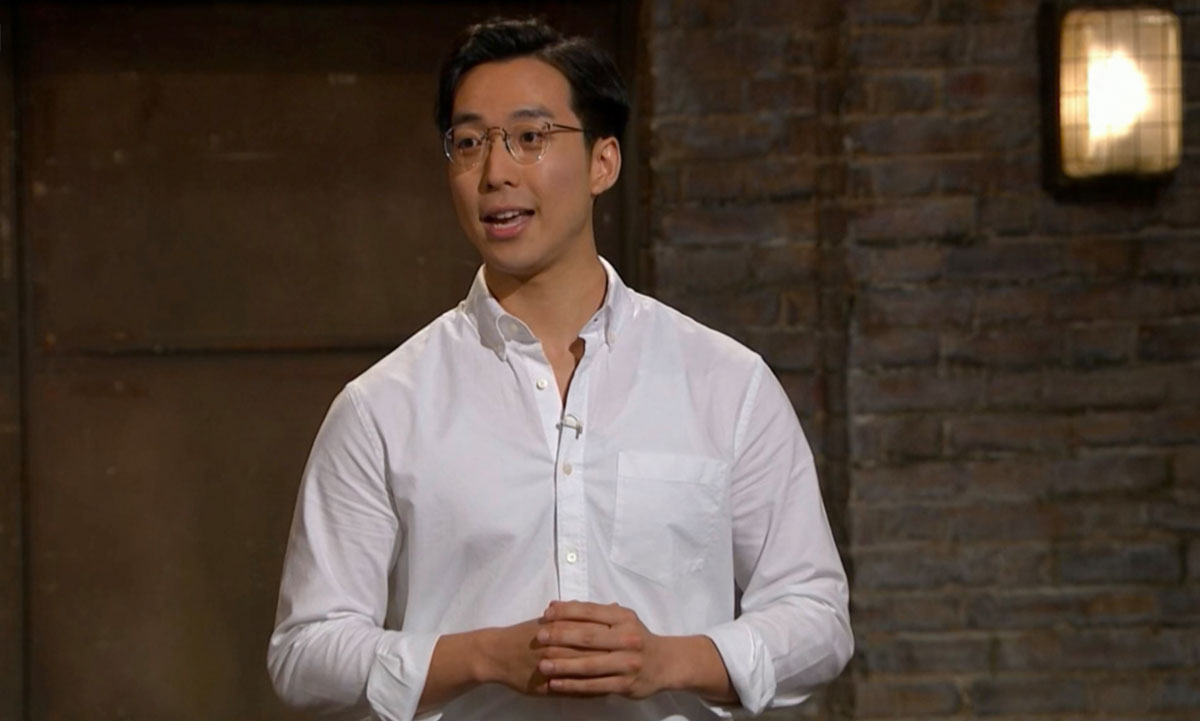 Mark Wong, the founder of Impossibrew, on Dragons’ Den in 2022